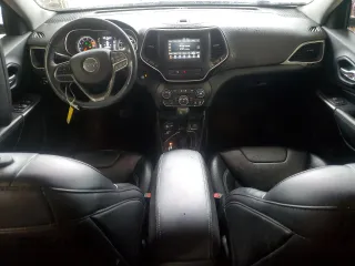 2019 Jeep Cherokee Latitude Plus with VIN 1C4PJMLB9KD122500, listed as a Copart auction lot 62504075 with 129,248 mi miles and Salvage title. Bid and sale history available at DreamBid. Image 8.
