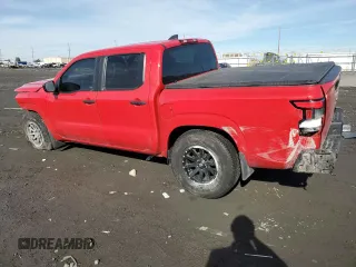 2022 Nissan Frontier S with VIN 1N6ED1EK4NN611330, listed as a Copart auction lot 47478195 with 100,477 mi miles and Salvage title. Bid and sale history available at DreamBid. Image 2.