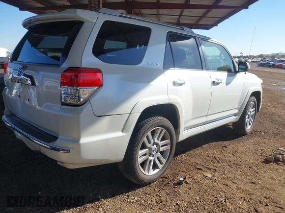 2010 Toyota 4Runner Trail with VIN JTEBU5JR1A5007014, listed as a IAAI auction lot 41320260 with 208,605 mi miles and . Bid and sale history available at DreamBid. Image 4.