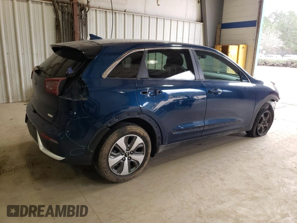 2019 Kia Niro Touring with VIN KNDCE3LC5K5321429, listed as a Copart auction lot 87474394 with 107,349 mi miles and Salvage Title. Bid and sale history available at carsss.com. Image 3.