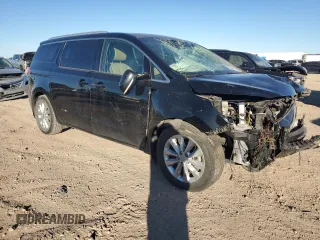 2018 Kia Sedona EX with VIN KNDMC5C12J6373128, listed as a Copart auction lot 83603524 with 64,711 mi miles and Salvage Title. Bid and sale history available at carsss.com. Image 4.