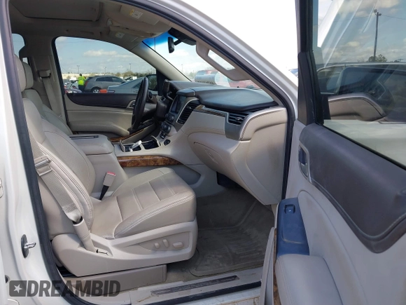 2015 GMC Yukon Denali with VIN 1GKS1CKJ5FR285199, listed as a IAAI auction lot 41763187 with 135,265 mi miles. Bid and sale history available at carsss.com. Image 5.