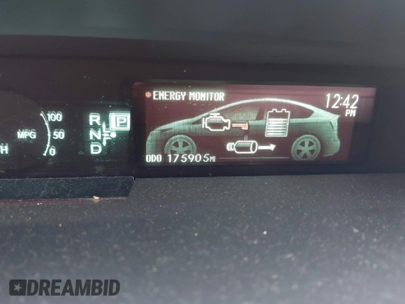 2014 Toyota Prius Four with VIN JTDKN3DU2E1776107, listed as a IAAI auction lot 41961997 with 175,905 mi miles. Bid and sale history available at carsss.com. Image 15.