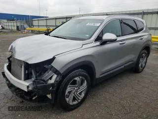 2023 Hyundai Santa Fe SEL z VIN 5NMS24AJ0PH588929, wystawiony jako Copart lot #59282765 z przebiegiem 46 104 mil mil oraz Czysty tytuł • Clean title. Historia ofert i sprzedaży dostępna na DreamBid. Obrazek 1.