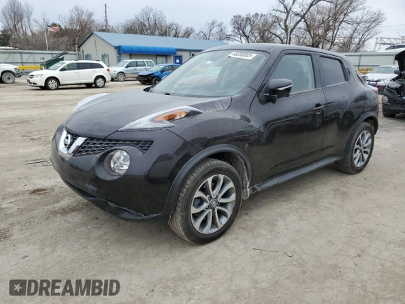 2015 Nissan Juke SL z VIN JN8AF5MV5FT551719, wystawiony jako Copart lot #48200805 z przebiegiem 64 278 mil mil oraz Szkoda całkowita • Salvage title. Historia ofert i sprzedaży dostępna na DreamBid. Obrazek 1.