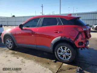 2017 Mazda CX-3 Sport with VIN JM1DKFB73H0161396, listed as a Copart auction lot 79972614 with 90,221 mi miles and Salvage Title. Bid and sale history available at carsss.com. Image 2.