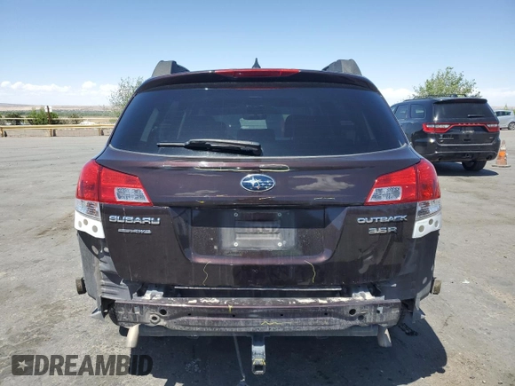 2013 Subaru Outback Limited with VIN 4S4BRDSC6D2217197, listed as a Copart auction lot 54395695 with 206,776 mi miles and Salvage title. Bid and sale history available at DreamBid. Image 6.