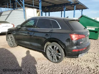 2018 Audi SQ5 Premium Plus with VIN WA1A4AFYXJ2098126, listed as a Copart auction lot 85902334 with 115,925 mi miles and Salvage Title. Bid and sale history available at carsss.com. Image 2.