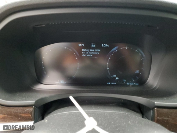 2017 Volvo S90 Momentum with VIN YV1A22MK0H1012722, listed as a Copart auction lot 44770995 with 71,926 mi miles and Salvage Title. Bid and sale history available at carsss.com. Image 9.
