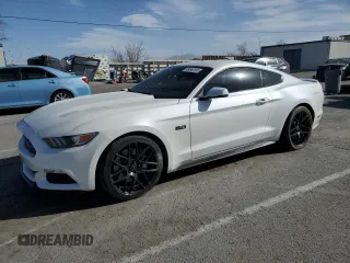 2017 Ford Mustang GT with VIN 1FA6P8CF3H5286712, listed as a Copart auction lot 49548165 with 53,135 mi miles and Salvage Title. Bid and sale history available at carsss.com. Image 1.