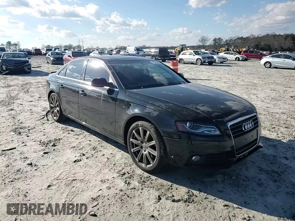 2010 Audi A4 2.0T Premium Plus with VIN WAUEFAFL8AN040405, listed as a Copart auction lot 41536495 with 0 mi miles and Salvage Title. Bid and sale history available at carsss.com. Image 10.