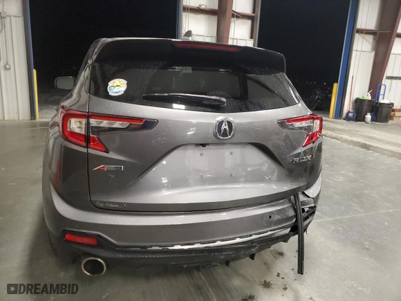 2023 Acura RDX w/A-Spec Package with VIN 5J8TC1H67PL005466, listed as a Copart auction lot 86745844 with 19,304 mi miles and Salvage Title. Bid and sale history available at carsss.com. Image 6.