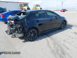 2024 Toyota Corolla XSE with VIN 5YFT4MCE7RP170567, listed as a IAAI auction lot 40728249 with 14,572 mi miles. Bid and sale history available at carsss.com. Image 4.