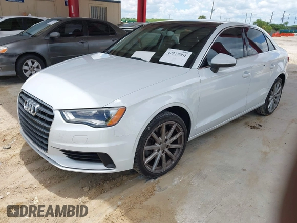 2015 Audi A3 Premium Plus with VIN WAUCCGFF5F1039868, listed as a IAAI auction lot 42577961 with 67,824 mi miles and . Bid and sale history available at DreamBid. Image 2.