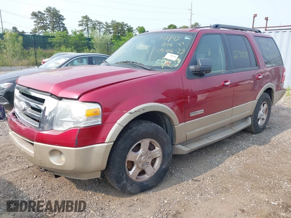 2007 Ford Expedition Eddie Bauer with VIN 1FMFU18577LA36874, listed as a IAAI auction lot 42417680 with Not provided miles and . Bid and sale history available at DreamBid. Image 2.