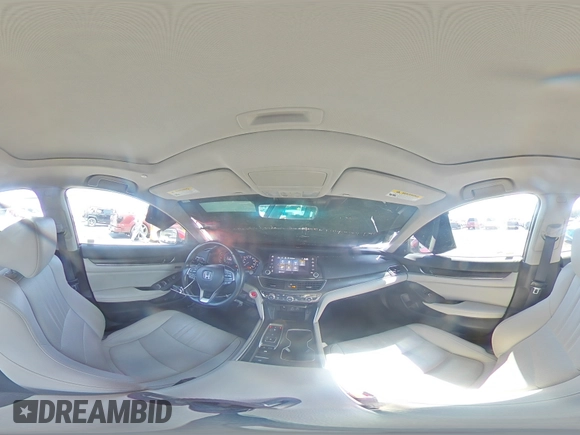 2022 Honda Accord EX-L with VIN 1HGCV3F54NA014957, listed as a Copart auction lot 58628265 with 138,852 mi miles and Salvage title. Bid and sale history available at DreamBid. Image 14.