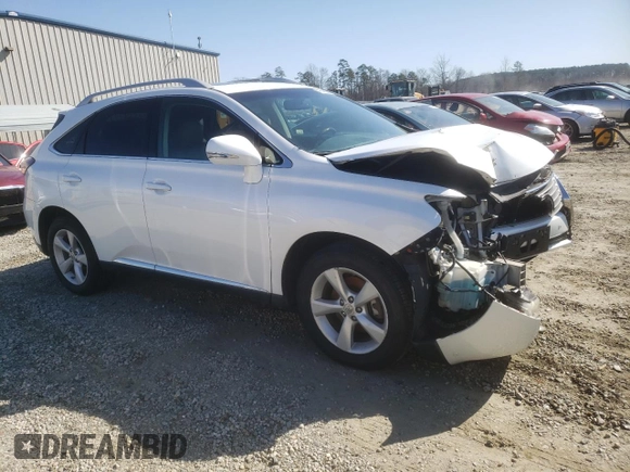 2014 Lexus RX 350 with VIN 2T2BK1BA6EC242931, listed as a Copart auction lot 46540845 with 136,275 mi miles and Salvage Title. Bid and sale history available at DreamBid. Image 4.