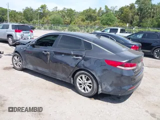 2017 Kia Optima LX with VIN 5XXGT4L30HG157122, listed as a IAAI auction lot 42084378 with 175,215 mi miles. Bid and sale history available at carsss.com. Image 3.