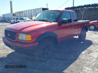 2003 Ford Ranger XL Fleet with VIN 1FTZR15EX3TA44419, listed as a IAAI auction lot 41820910 with 164,877 mi miles. Bid and sale history available at carsss.com. Image 2.