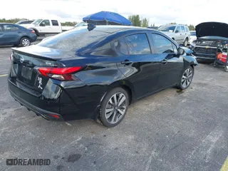 2020 Nissan Versa SR with VIN 3N1CN8FV4LL803825, listed as a IAAI auction lot 41203411 with 74,059 mi miles. Bid and sale history available at carsss.com. Image 4.