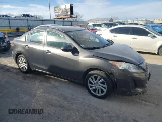 2012 Mazda 3 i Grand Touring with VIN JM1BL1W70C1696545, listed as a Copart auction lot 46507375 with 130,480 mi miles and Salvage Title. Bid and sale history available at carsss.com. Image 4.