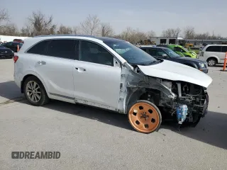 2017 Kia Sorento SX z VIN 5XYPK4A50HG296590, wystawiony jako Copart lot #48971685 z przebiegiem 125 691 mil mil oraz Szkoda całkowita • Salvage title. Historia ofert i sprzedaży dostępna na DreamBid. Obrazek 4.