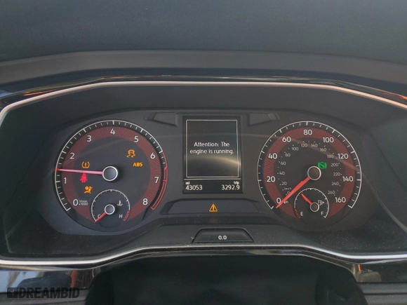 2020 Volkswagen Jetta S with VIN 3VWCB7BU4LM058420, listed as a Copart auction lot 48042235 with 43,053 mi miles and Salvage Title. Bid and sale history available at carsss.com. Image 9.