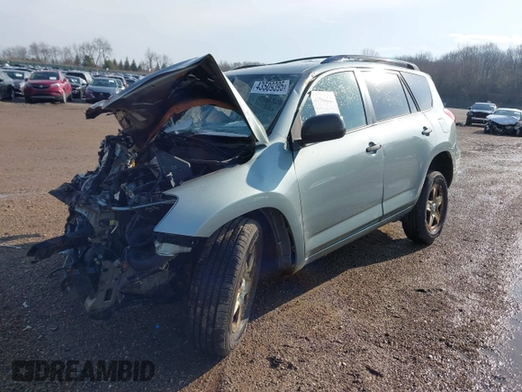 2008 Toyota RAV4 with VIN JTMBD33VX86057109, listed as a IAAI auction lot 41906587 with 1 mi miles. Bid and sale history available at carsss.com. Image 16.