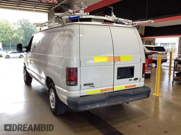 2013 Ford Econoline Cargo Commercial with VIN 1FTNE1EW9DDA61968, listed as a IAAI auction lot 42643038 with 121,719 mi miles and . Bid and sale history available at DreamBid. Image 24.