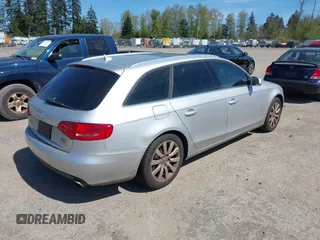 2010 Audi A4 2.0T Premium Plus with VIN WAUWFAFL8AA009361, listed as a IAAI auction lot 42013117 with 108,985 mi miles. Bid and sale history available at carsss.com. Image 4.