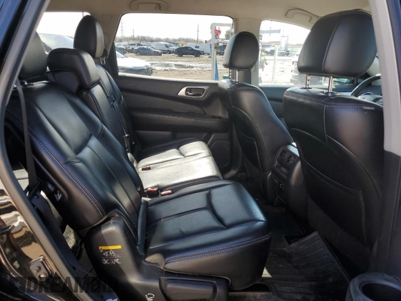 2017 Nissan Pathfinder SV with VIN 5N1DR2MM3HC697511, listed as a Copart auction lot 51979005 with 136,300 mi miles and Clean Title. Bid and sale history available at carsss.com. Image 11.