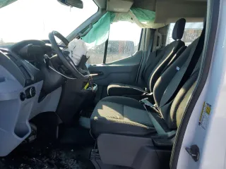 2017 Ford Transit Wagon XL with VIN 1FMZK1YM7HKB34384, listed as a Copart auction lot 88654985 with 16,649 mi miles and Salvage Title. Bid and sale history available at carsss.com. Image 7.