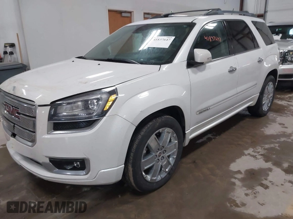 2016 GMC Acadia Denali with VIN 1GKKVTKD0GJ310296, listed as a IAAI auction lot 41837647 with 136,205 mi miles. Bid and sale history available at carsss.com. Image 17.