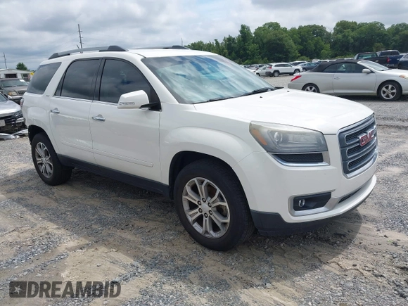 2015 GMC Acadia SLT with VIN 1GKKRSKDXFJ171596, listed as a IAAI auction lot 42615838 with 92,799 mi miles and . Bid and sale history available at DreamBid. Image 1.