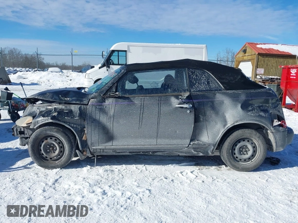 2005 Chrysler PT Cruiser with VIN 3C3EY45X85T329359, listed as a IAAI auction lot 41372450 with 104,219 mi miles. Bid and sale history available at carsss.com. Image 14.
