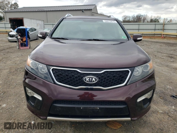 2012 Kia Sorento SX with VIN 5XYKWDA24CG283533, listed as a Copart auction lot 50073615 with 136,445 mi miles and Salvage Title. Bid and sale history available at carsss.com. Image 5.