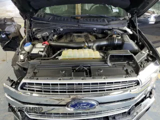 2019 Ford F-150 XL with VIN 1FTEW1E41KFC63619, listed as a Copart auction lot 55754145 with 44,697 mi miles and Salvage title. Bid and sale history available at DreamBid. Image 11.