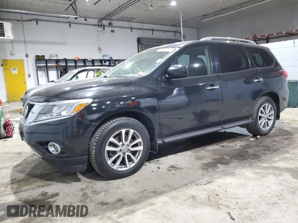 2015 Nissan Pathfinder SV with VIN 5N1AR2MM0FC709789, listed as a Copart auction lot 88716725 with 61,780 mi miles and Clean title. Bid and sale history available at DreamBid. Image 1.