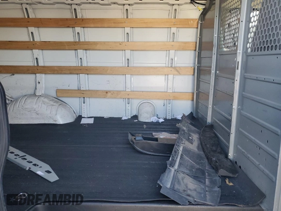 2018 Chevrolet Express Cargo Van with VIN 1GCWGAFGXJ1903929, listed as a Copart auction lot 42463695 with 73,707 mi miles and Salvage Title. Bid and sale history available at carsss.com. Image 11.
