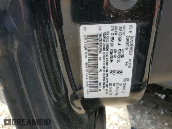 2001 Dodge Durango with VIN 1B4HS28Z91F580906, listed as a Copart auction lot 62870635 with 192,231 mi miles and Salvage title. Bid and sale history available at DreamBid. Image 13.