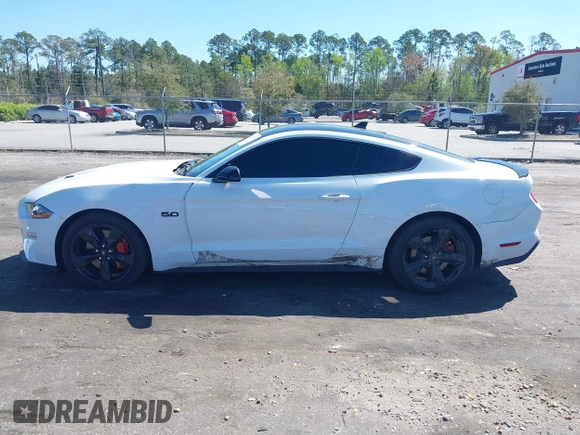 2021 Ford Mustang GT with VIN 1FA6P8CFXM5140544, listed as a IAAI auction lot 41830187 with 15,615 mi miles. Bid and sale history available at carsss.com. Image 14.
