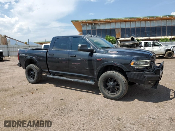 2019 Ram 2500 Laramie with VIN 3C6UR5FJ3KG581424, listed as a Copart auction lot 63316994 with 79,861 mi miles and Salvage Title. Bid and sale history available at carsss.com. Image 4.
