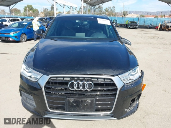 2017 Audi Q3 Premium Plus z VIN WA1HCCFS7HR001054, wystawiony jako IAAI lot #41583344 z przebiegiem 79 330 mil mil oraz . Historia ofert i sprzedaży dostępna na DreamBid. Obrazek 12.