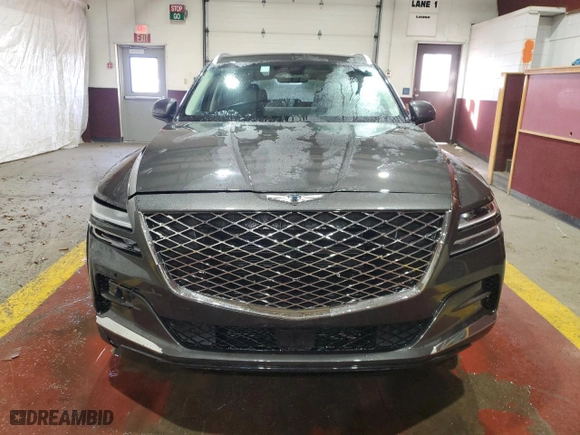 2024 Genesis GV80 with VIN KMUHBDSB3RU202756, listed as a Copart auction lot 45229185 with 20,995 mi miles and Clean Title. Bid and sale history available at carsss.com. Image 5.