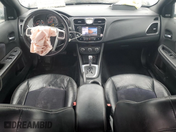 2013 Chrysler 200 Limited with VIN 1C3CCBCG7DN600889, listed as a Copart auction lot 46275575 with 124,263 mi miles and Salvage Title. Bid and sale history available at carsss.com. Image 8.