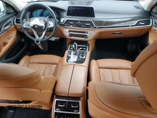 2018 BMW 7 Series 750i with VIN WBA7F0C53JGM22614, listed as a Copart auction lot 51787515 with Not Provided miles and Salvage Title. Bid and sale history available at carsss.com. Image 8.