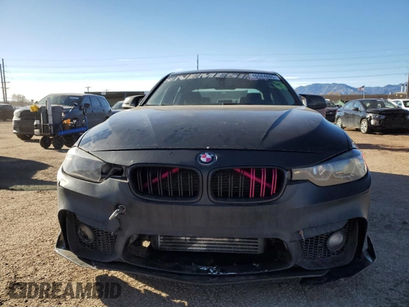 2013 BMW 3 Series 328i xDrive with VIN WBA3B3G54DNR79571, listed as a Copart auction lot 46524805 with 134,781 mi miles and Salvage Title. Bid and sale history available at carsss.com. Image 5.