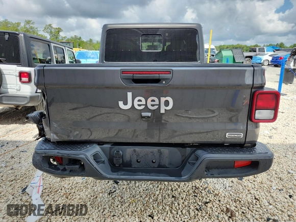 2023 Jeep Gladiator Overland with VIN 1C6HJTFG5PL560876, listed as a Copart auction lot 63239105 with 51,205 mi miles and Clean title. Bid and sale history available at DreamBid. Image 6.