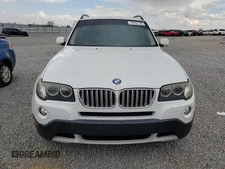 2008 BMW X3 3.0si with VIN WBXPC93468WJ16775, listed as a Copart auction lot 52457185 with 131,275 mi miles and Salvage Title. Bid and sale history available at DreamBid. Image 5.
