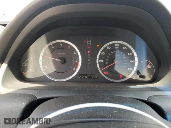 2009 Honda Accord LX-S with VIN 1HGCS123X9A010564, listed as a Copart auction lot 54785675 with 232,806 mi miles and Salvage Title. Bid and sale history available at DreamBid. Image 9.